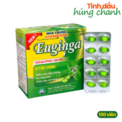 Euginga hộp 10 vỉ x 10 viên nang mềm Phúc Vinh