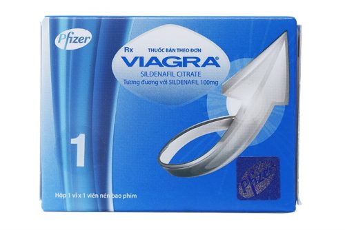 Viagra Sildenafil 100mg hộp 1 viên nén Pfizer