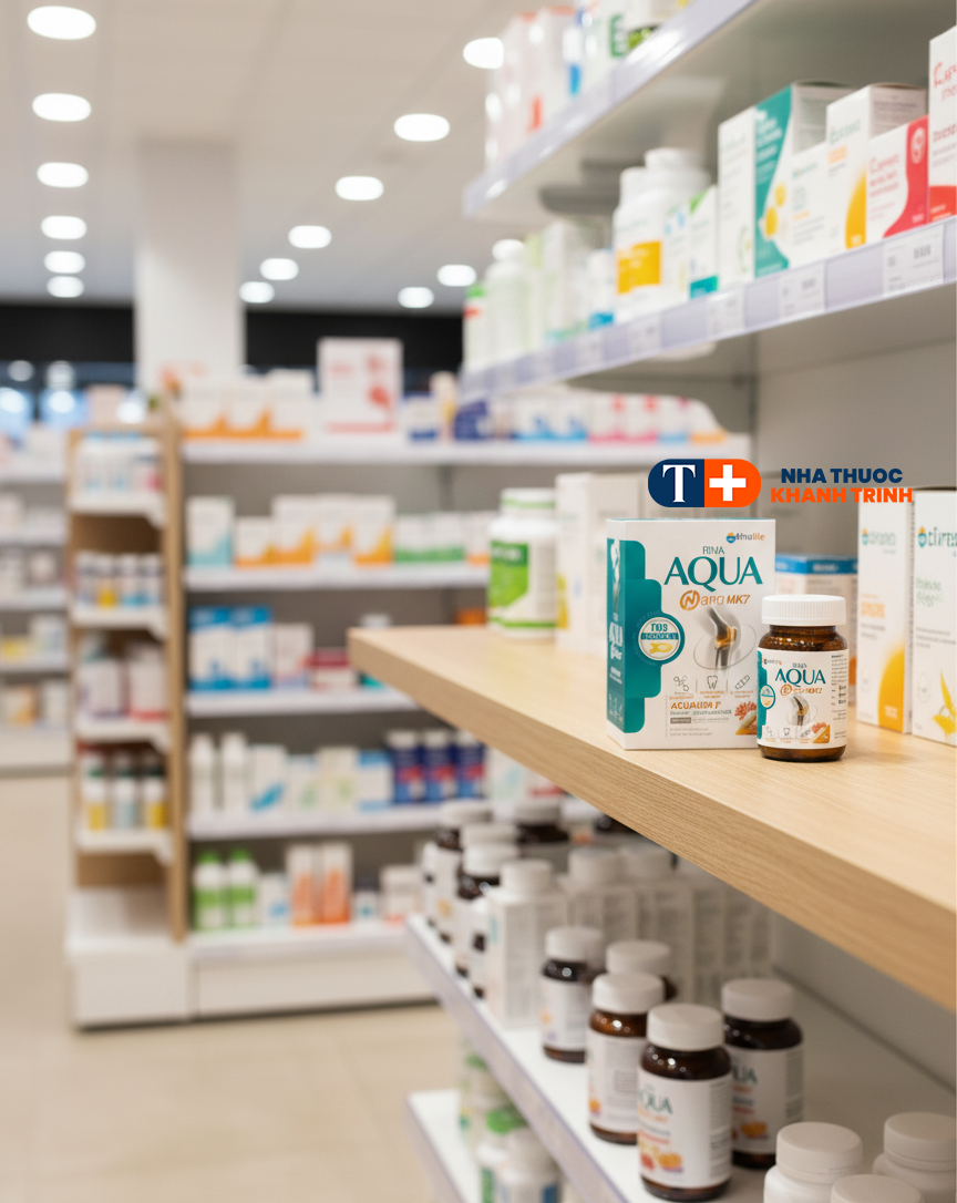 Riva Aqua Nano Mk7 - bổ sung Canxi hiệu quả cho bà bầu, mẹ cho con bú, thanh thiếu niên (lọ 30 viên) - Hình ảnh 8