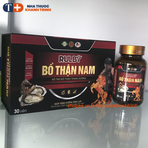 Bổ thận nam Rulby - hỗ trợ tăng cường sinh lý nam hiệu quả (lọ 30 viên) - Hình ảnh 2