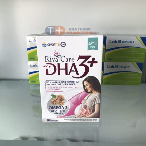 RivaCare DHA 3+ - dưỡng chất đầy đủ cho phụ nữ dự định mang thai, đang mang thai, phụ nữ sau sinh (chai 30 viên) - Hình ảnh 5