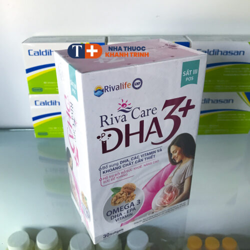 RivaCare DHA 3+ - dưỡng chất đầy đủ cho phụ nữ dự định mang thai, đang mang thai, phụ nữ sau sinh (chai 30 viên) - Hình ảnh 7