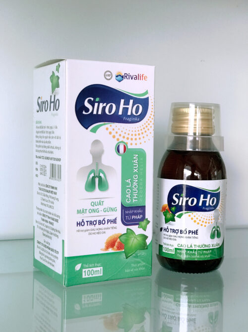 Siro ho thảo dược FRAGINKA – giảm ho khan, ho đờm kéo dài (100ml) - Hình ảnh 2