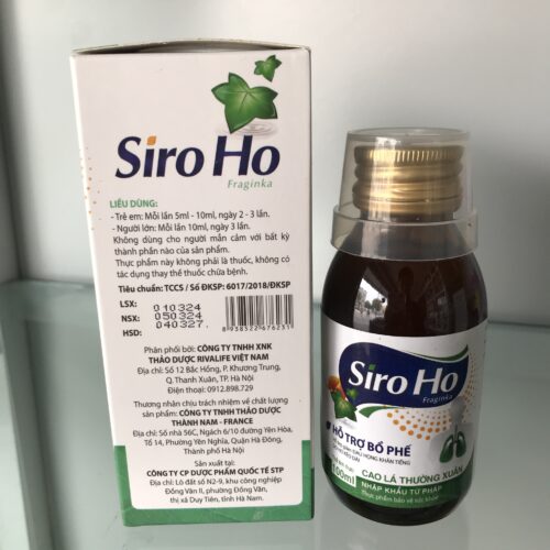 Siro ho thảo dược FRAGINKA – giảm ho khan, ho đờm kéo dài (100ml) - Hình ảnh 5