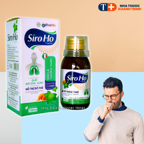 Siro ho thảo dược FRAGINKA – giảm ho khan, ho đờm kéo dài (100ml)