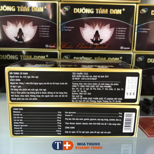 Dễ ngủ & ngủ ngon hơn với thảo dược Dưỡng Tâm Đan - hộp 30 viên - Hình ảnh 3