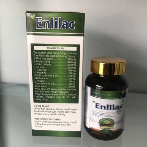 Thảo dược hỗ trợ tiểu đường Enlilac Olympus - lọ 60 viên - Hình ảnh 4