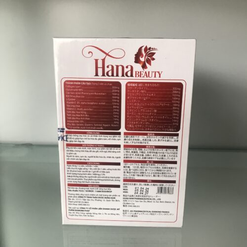 Viên uống nội tiết tố nữ HANA BEAUTY - sâm tố nữ, glutathion, L-cystine, sữa ong chúa, vitamin E (lọ 30 viên) - Hình ảnh 3